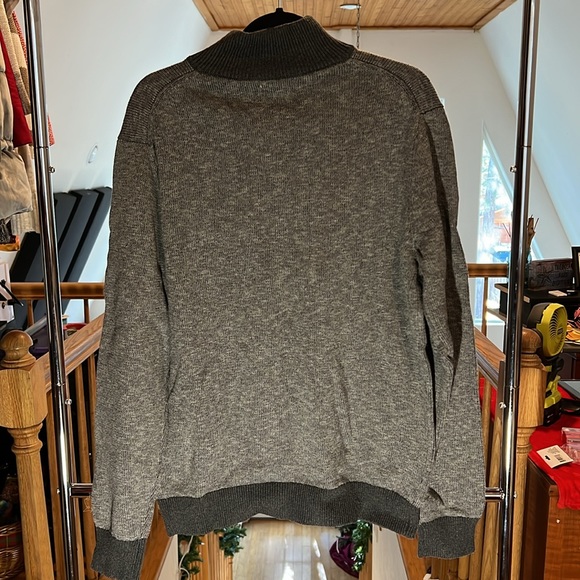 NWT Men’s Goodfellow & Co Zip Down Sweater, Size Medium. - Picture 3 of 4